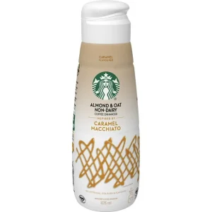 STARBUCKS Almond and Oat Non Dairy Caramel Macchiato Coffee Enhancer 828 ml, 828ml