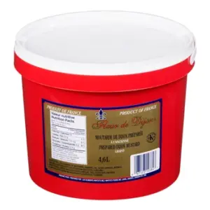 Fleur De Dijon - Prepared Dijon Mustard Grainy Case [2x4.6 Lt]