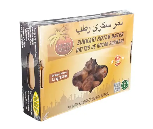 Golden Valley - Sukkari Rotab Dates Case [6x1.7 kg]