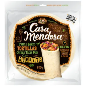 Casa Mendosa - Burrito Tortillas - 13962 - XL(Each 6ct)