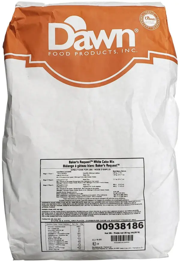 Dawn - Cake Mix Flour w/Egg Case [20 kg]