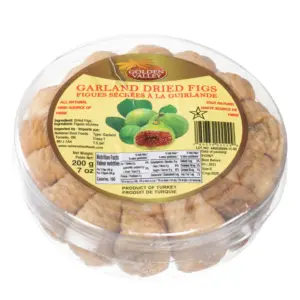 Golden Valley - Dried Turkish Figs - Garland Case [24x200 g]