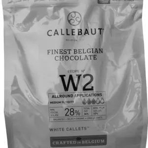Callebaut - White Chocolate Callets(Case 8x2.5 kg)