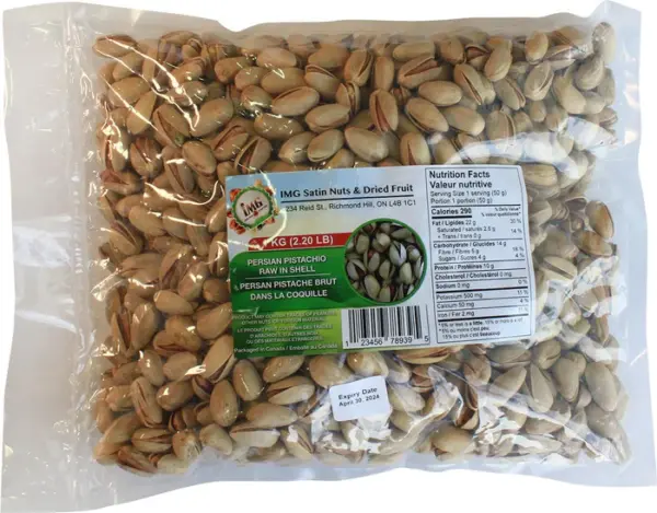 IMG - Pistachio - Raw - In Shell Case [3x1 kg]