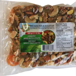 IMG - Mixed Nuts and Fruits - Unsalted Case [6x500 g]