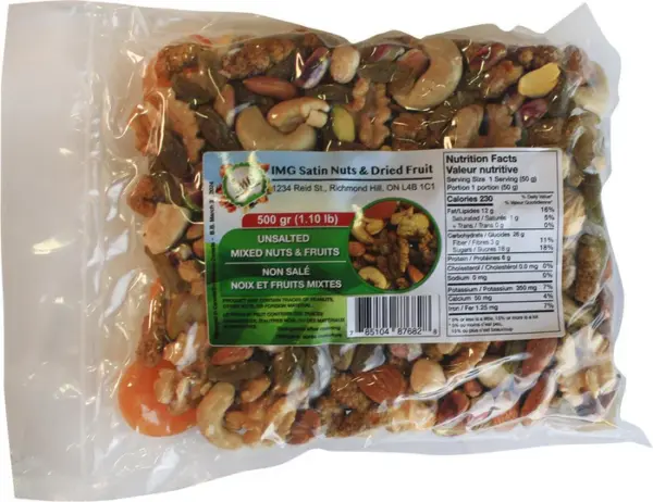 IMG - Mixed Nuts and Fruits - Unsalted Case [6x500 g]