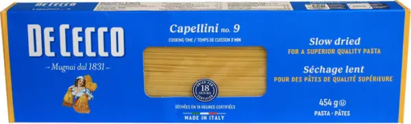 DeCecco - Pasta - Capellini Case [20x454 g]