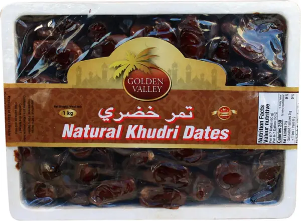 Golden Valley - Natural Khudri Dates Case [12x1 kg]