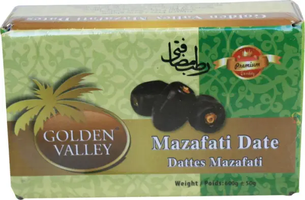 Golden Valley - Mazafati Date Case [12x600 g]