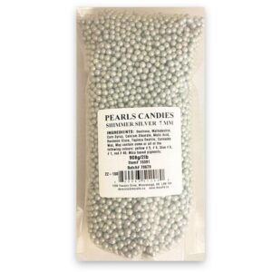 McCall's - Pearl Candies 7 Mm Shimmer - Silver (Case 2 lb)