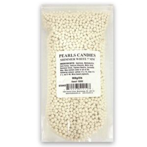 McCall's - Pearl Candies 7 Mm Shimmer - White (Case 2 lb)