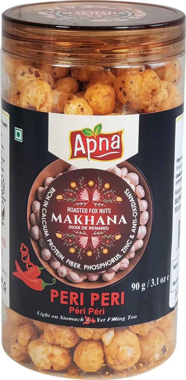 Apna - Roasted Phool Makahana - Peri Peri Case [24x90 g]