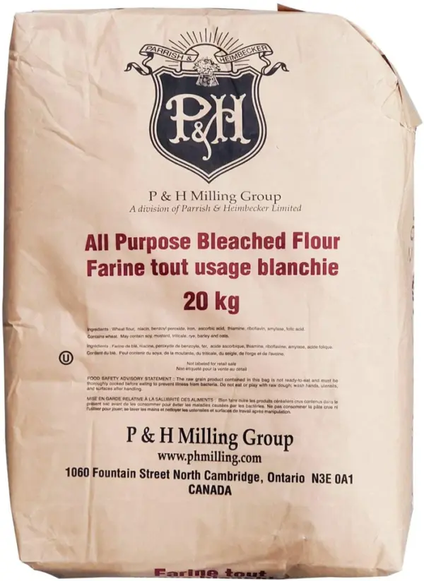 P&H - All Purpose Bleached Flour Case [20 kg]