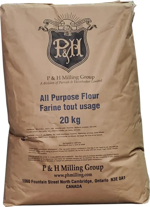 P&H - All Purpose Flour(Case 20 kg)