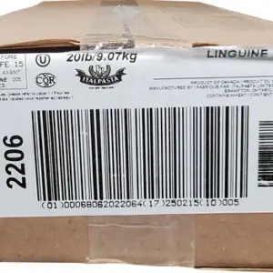 Italpasta - Pasta - Linguine 10"/20"  Case [2x10 lb]