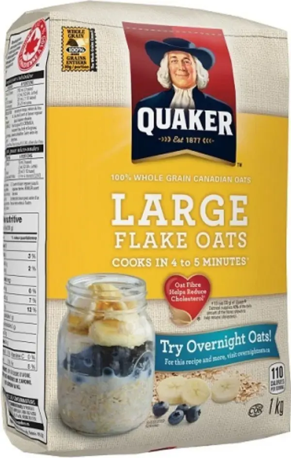 Quaker - Flake Oats - Large Case [12x1 kg]