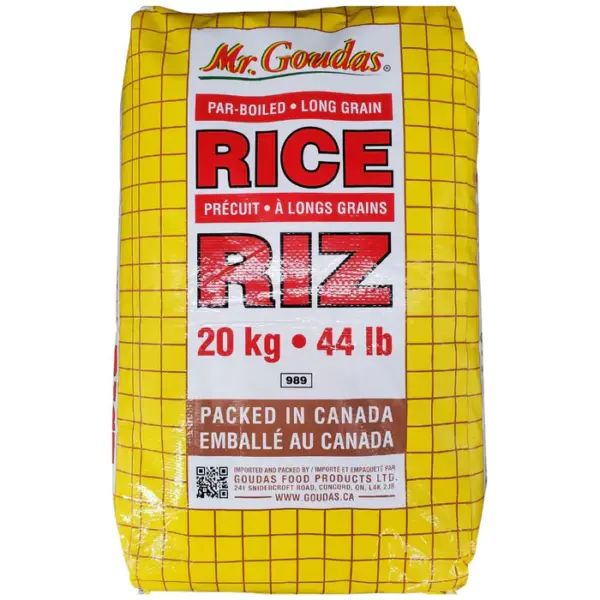 Mr. Goudas - Parboiled Rice - Thailand Each [20 kg]