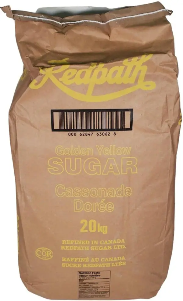 RedPath - Sugar - Golden Yellow(Case 20 kg)