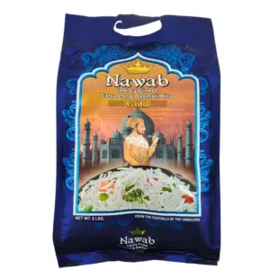 Nawab - Basmati Rice - India's finest Each [8 lb]