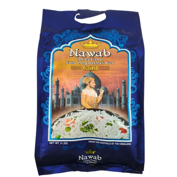 Nawab - Basmati Rice - India's finest Each [8 lb]