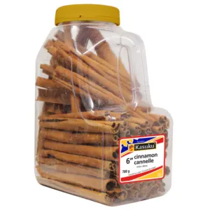 Kasuku - 6” Cinnamon Sticks Case [4x700 g]