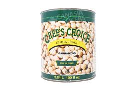 Chef's Choice - Chick Peas (Chana) Case [6x2.84 Lt]