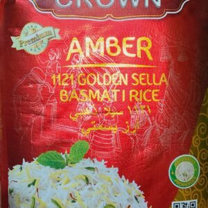 India Crown - Sella Basmati Rice Each [10 lb]