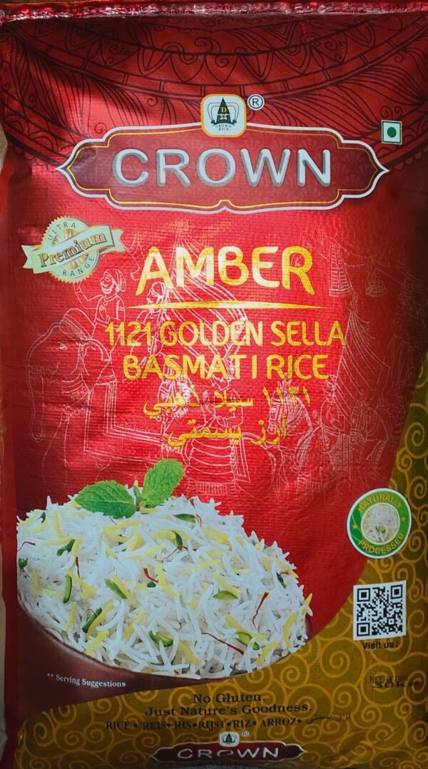 India Crown - Sella Basmati Rice Each [10 lb]